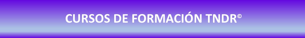 CURSOS DE FORMACIÓN TNDR